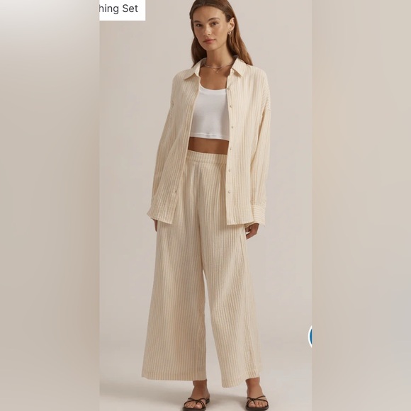 Favorite Daughter Pants - Favorite Daughter Beach Walk Wide Leg Pants